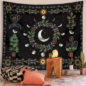 Celestial Tapestry Wall Hanging